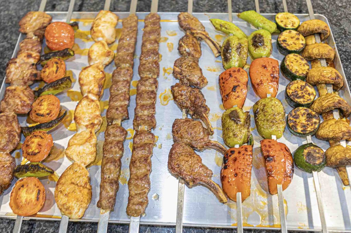 Armenisches Gericht vom Grill